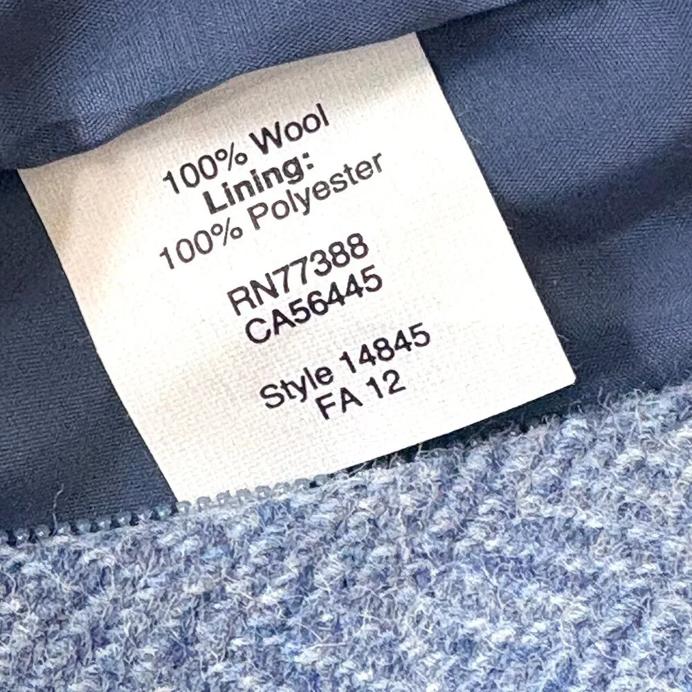 J. Crew Wool Herringbone Tweed No. 2 Pencil Skirt in Light Blue, 6P